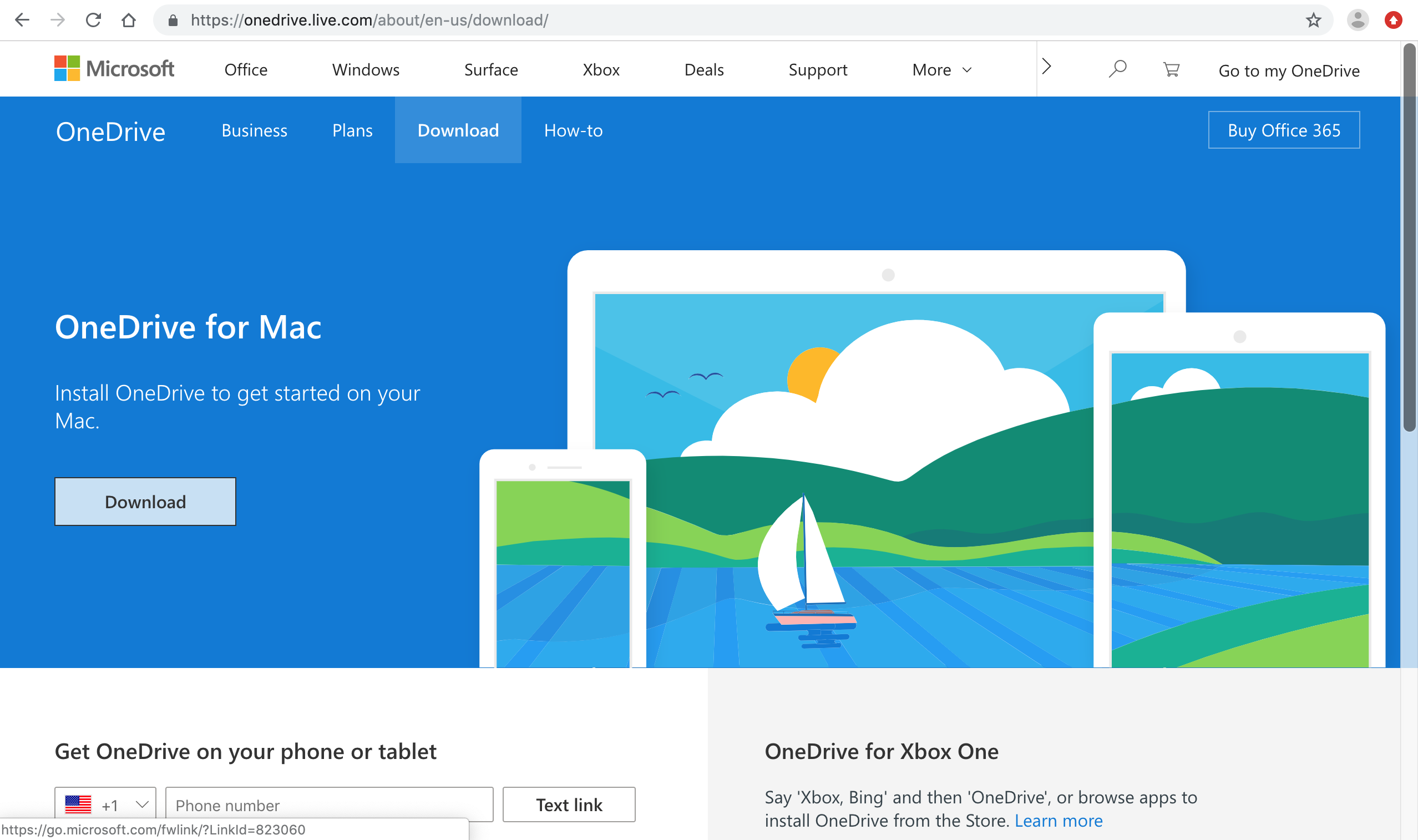 onedrive for business on a mac